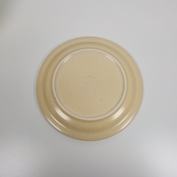 Vintage Pfaltzgraff Village Salad Plate 7" Stoneware Bread Plate - Mid Century - Picture 4 of 5